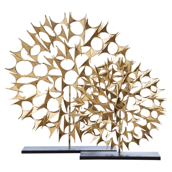Mercer41™ Gold Cosmos Metal Sculpture & Reviews Wayfair
