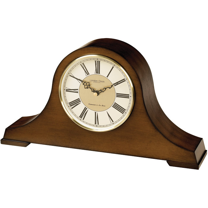 London Clock Company Napoleon Mantel Clock & Reviews Wayfair.co.uk