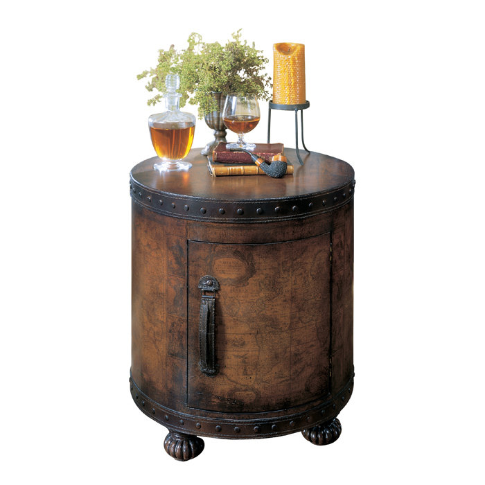 Butler Heritage Old World Map End Table & Reviews Wayfair