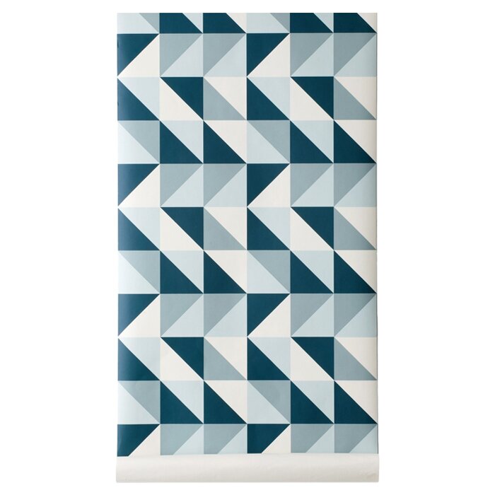 Remix 32.97' x 20.87" Geometric Wallpaper Roll & Reviews 