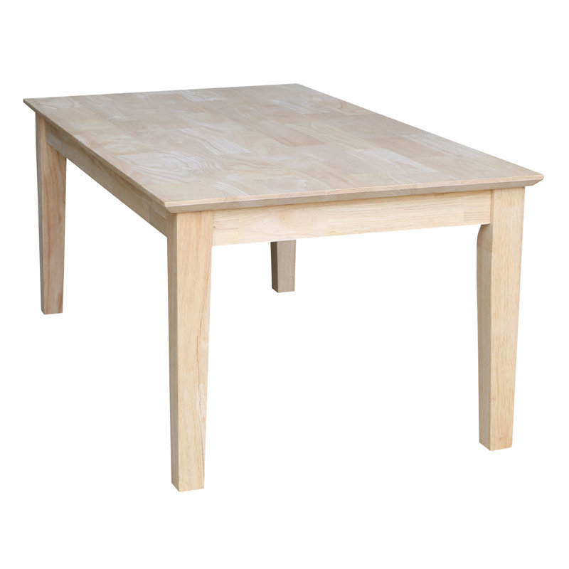 international concepts unfinished wood shaker tall coffee table international concepts unfinished wood shaker tall coffee table