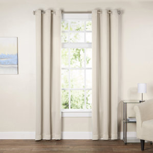 ivory and cream curtains & drapes you'll love | wayfair ivory and cream curtains & drapes you'll love | wayfair