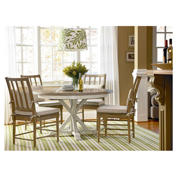 Birch Lane™ Grafton Extending Round Dining Table & Reviews Wayfair