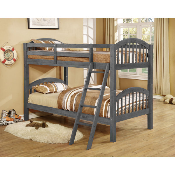 Zoomie Kids Jacey Twin over Twin Bunk Bed & Reviews Wayfair.ca