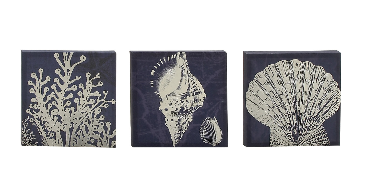 3Piece Nautical Canvas Print Set & Reviews Joss & Main