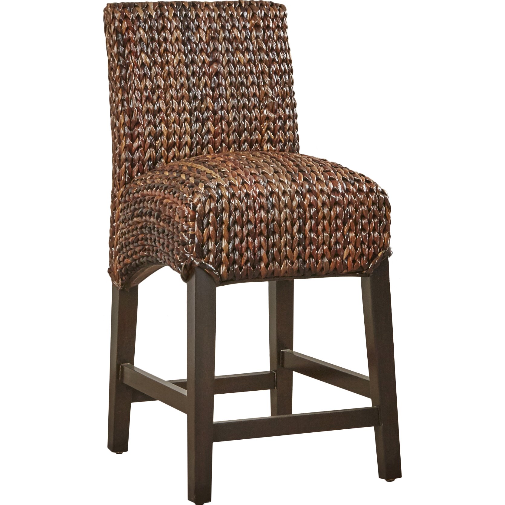 Handly Wicker Counter Stool & Reviews | Joss & Main