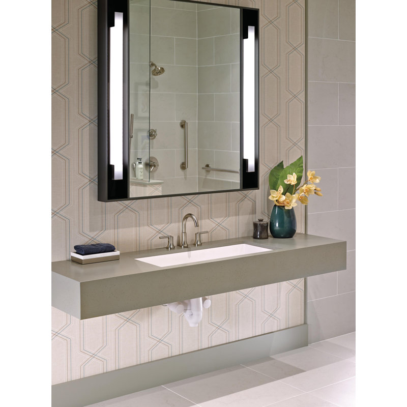 Delta Trinsic® Bathroom Widespread Bathroom Faucet with ...