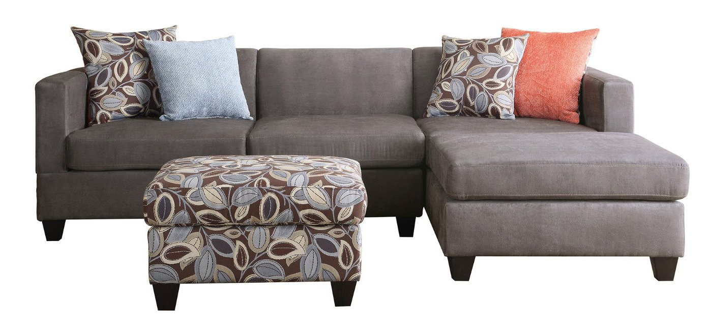 Madison Home USA Reversible Chaise Sectional & Reviews Wayfair