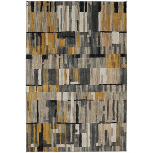 Muse Mustard Yellow Area Rug