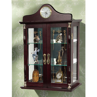 Wall Mounted Display Cabinets You Ll Love Wayfair Wall Mounted Curio Cabinet