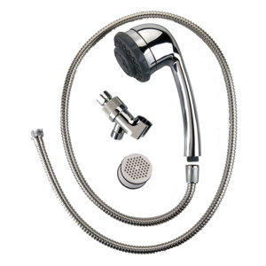 Hand-Held Filtered Volume Control Shower Head with Massage