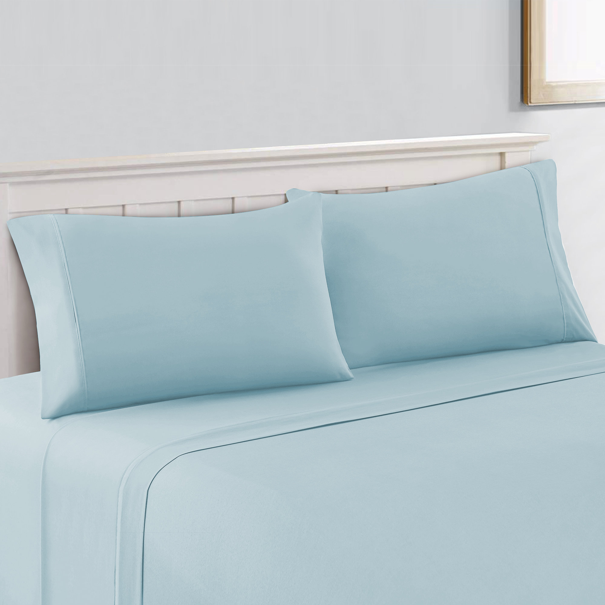 Color Sense Cool Touch 400 Thread Count 100 Cotton Sheet Set Color Sense Cool Touch 400 Thread Count 100 Cotton Sheet Set Reviews Wayfair