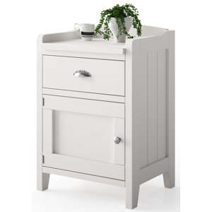 Nachttisch Nebida mit Schublade von dCor design