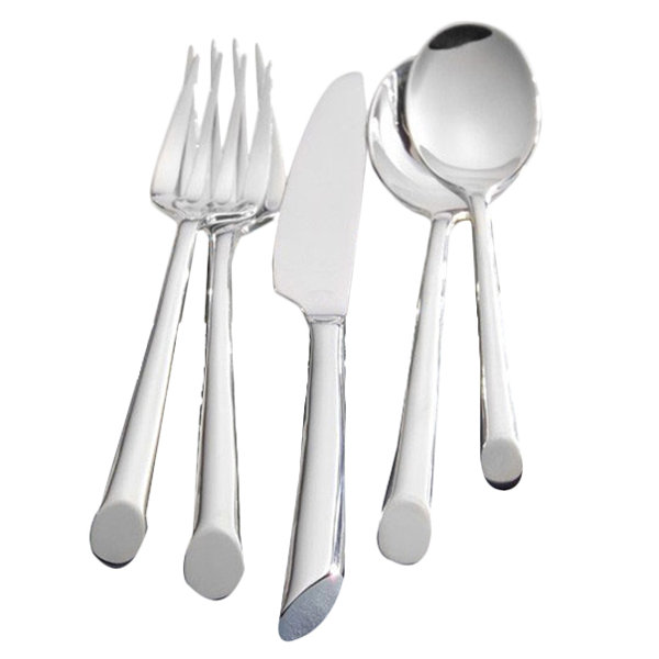 Towle Silversmiths Wave 42 Piece Flatware Set & Reviews Wayfair
