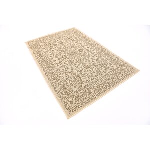 Apache Beige Outdoor Area Rug