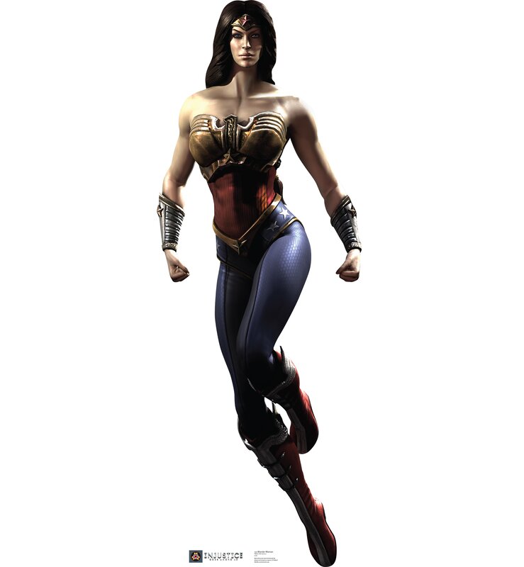 Advanced Graphics Wonder Woman Injustice Dc Comics Game Cardboard