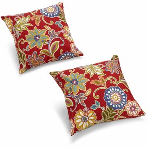 Duquette Outdoor Throw Pillow (Set of 2)