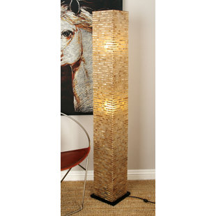Reclaimed Wood Floor Lamp | Wayfair Reclaimed Wood Floor Lamp | Wayfair