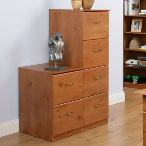Aktenschrank Senkrecht mit 4 Schubladen von Home..