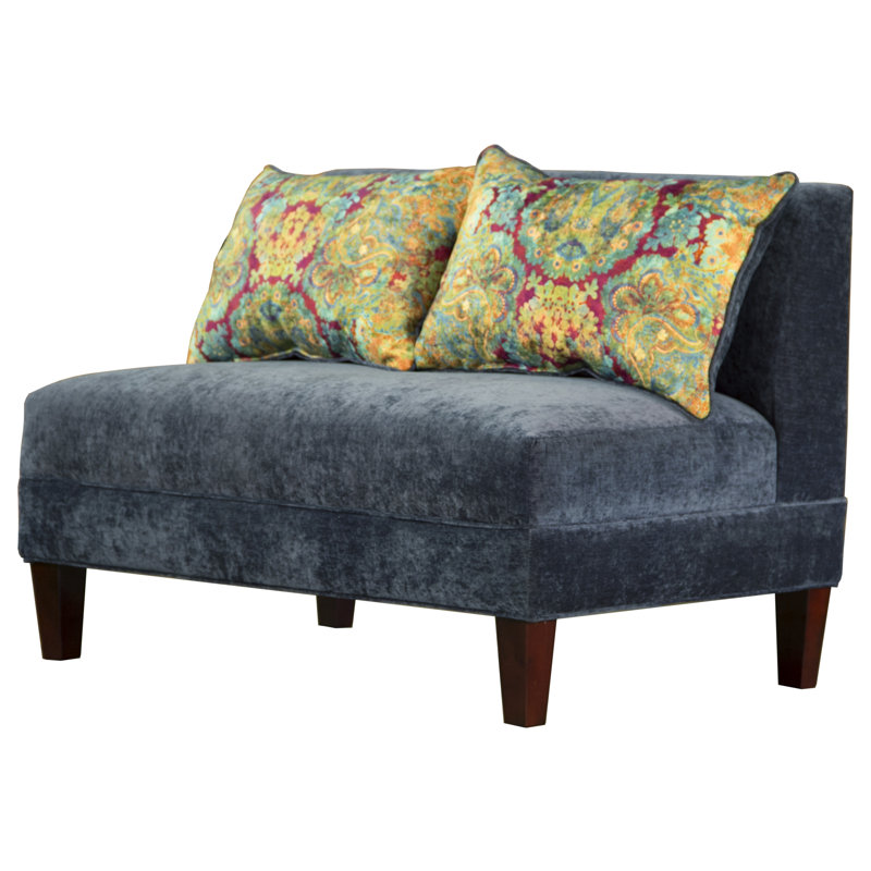 Carolina Accents Briley Tracy Porter Armless Loveseat & Reviews Wayfair