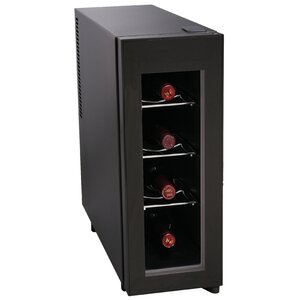 4 Bottle Single Zone Freestanding Wine Cooler