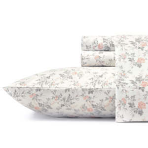 Rosalie Flannel Sheet Set by Laura Ashley Home