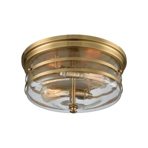 Caplinger 2-Light Flush Mount