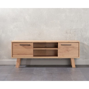 Dark Oak Tv Cabinet Wayfair Co Uk Asenath Oak Tv Stand For Tvs Up To 43