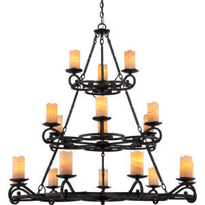 Clarkson 18-Light Candle-Style Chandelier