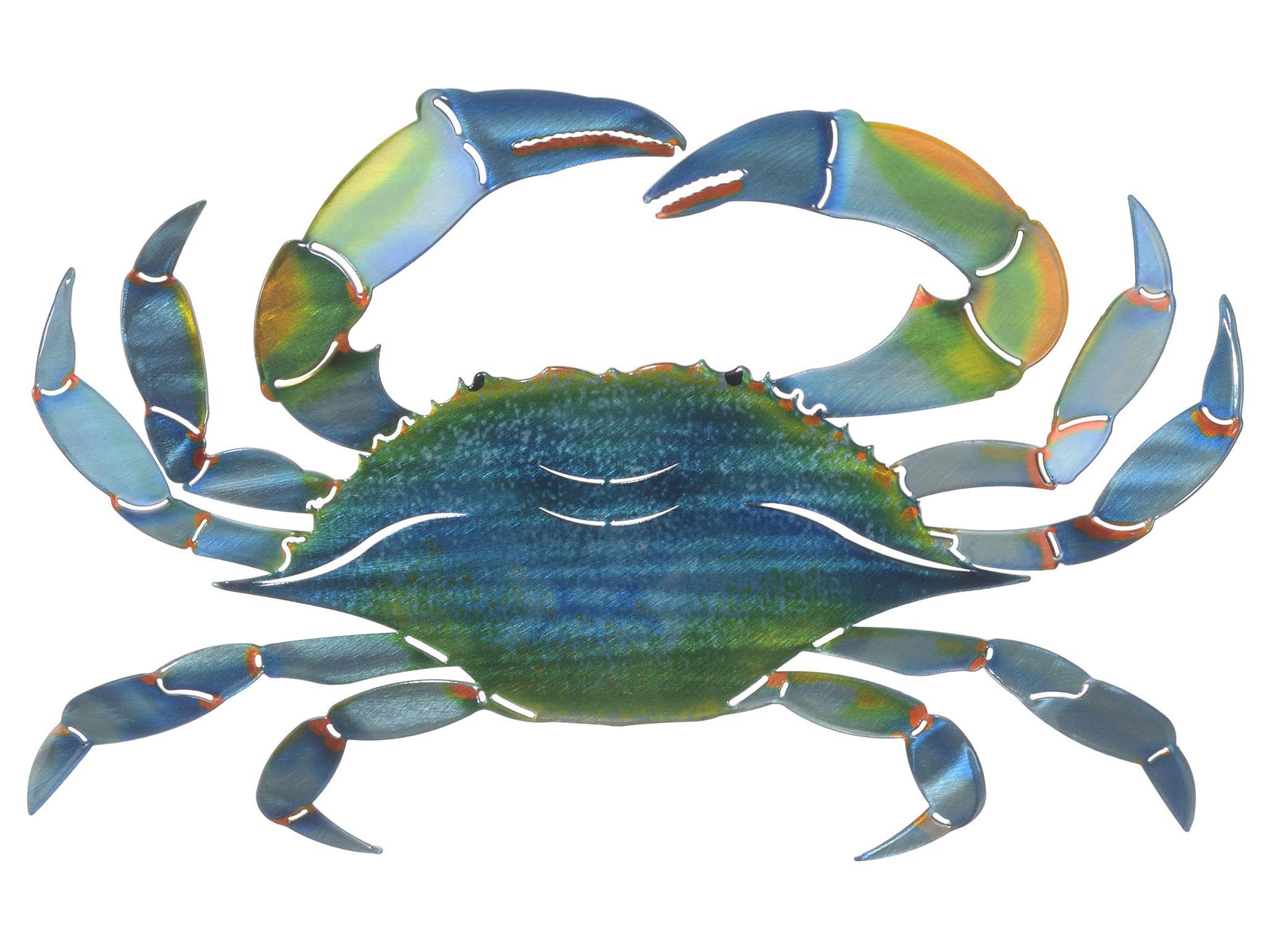 Breakwater Bay East Blue Crab Wall Décor Reviews Wayfair
