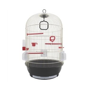 Living World Bird Cage with 3 Perches