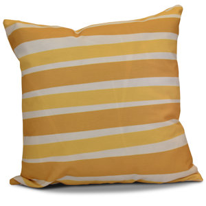 Hanukkah 2016 Decorative Holiday Striped Outdoor Throw Pillow