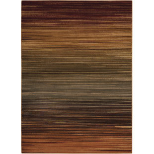 Green Rugs You Ll Love Wayfair Margret Machine Woven Brown Green Burgundy Area Rug