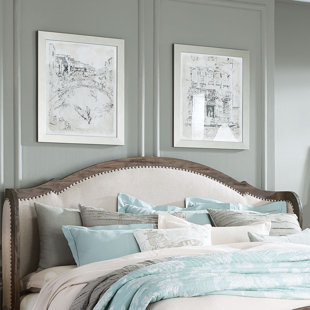 Extra Tall Wingback Headboard Wayfair Abbe Upholstered Wingback Headboard