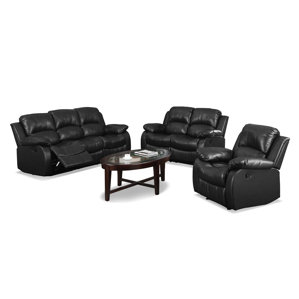 Bryce 3 Piece Living Room Set by Latitude Run