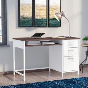 Victorian Style Desk Wayfair Laguna Niguel Metal Locker Style Desk