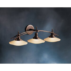 Masontown Halogen 3-Light Vanity Light