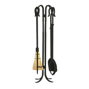 Kent 4-Piece Fireplace Set