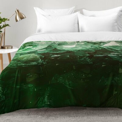 Emerald Green Velvet Bedding | Wayfair