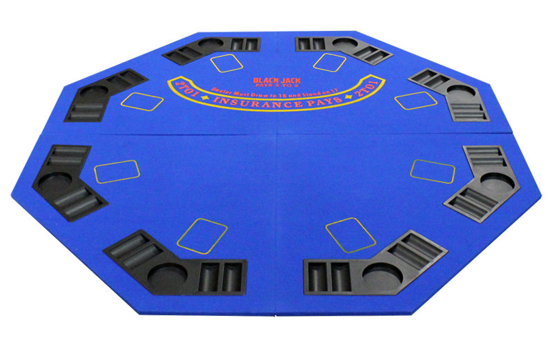 JP Commerce New Design 4 Fold Octagon Poker Table Cover & Reviews Wayfair