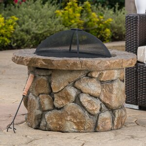 Cobbs Concrete Wood Burning Fire Pit