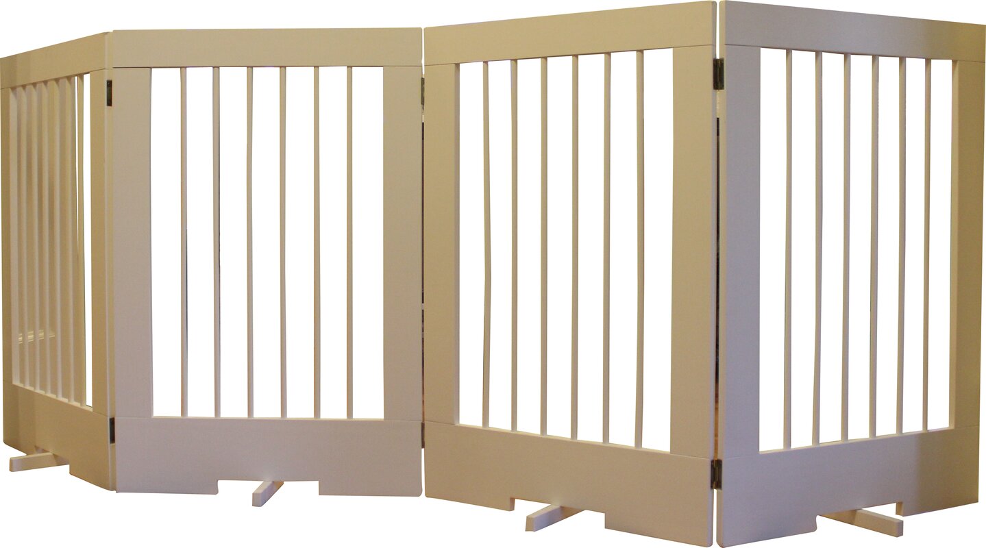 Cardinal Gates 4 Panel Tall Pet Gate & Reviews | Wayfair