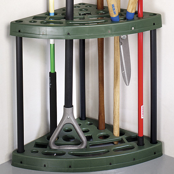 Miles Kimball Corner Garden Tool Rack Wayfair