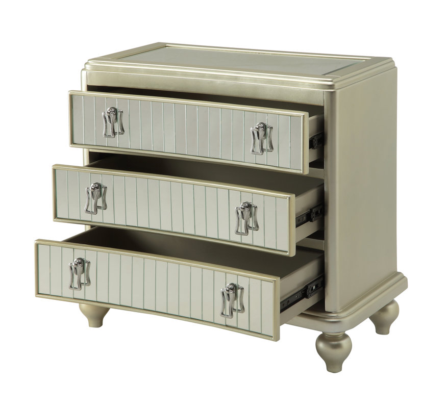 Mercer41 Bagimont 3 Drawer Accent Chest & Reviews Wayfair