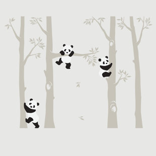 Panda Wall Decals Wayfair Quickview