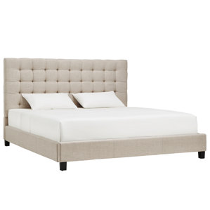 Cacho Upholstered Platform Bed by Mercury Row