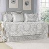 Laura Ashley Home Venetia Gray 5 Piece Twin Daybed Quilt Set by Laura ...