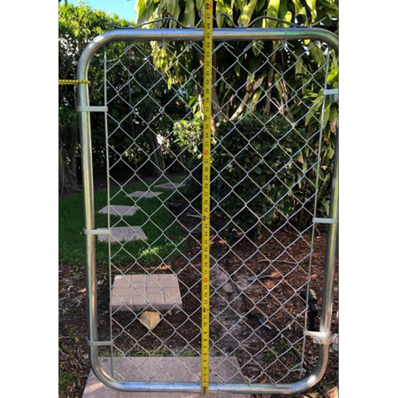 Mtb 4 Ft H X 2 5 Ft W Galvanized Chain Link Garden Walking Fence
