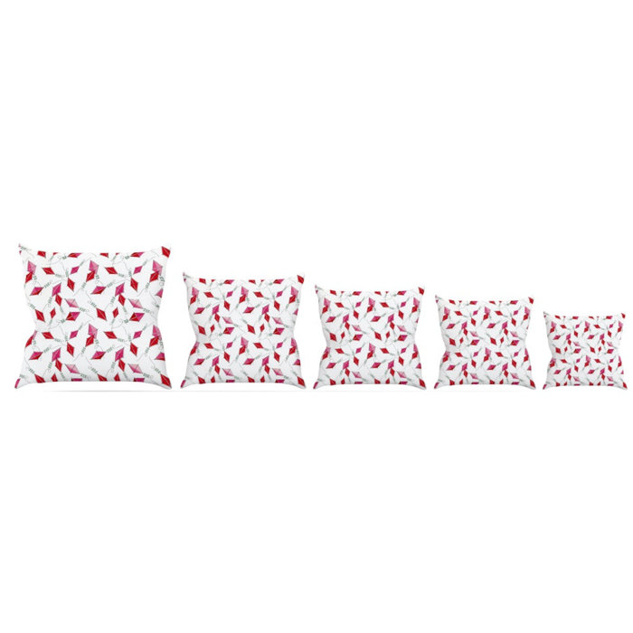 40 x 30 Kess InHouse Heidi Jennings Love Pink Red Fleece Throw Blanket