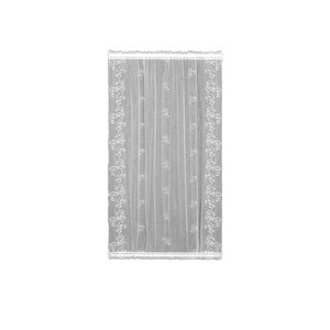 Edwige Sheer Divine Door Geometric Sheer Rod Pocket Single Curtain Panel